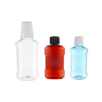 Emballage de bouteille liquide en plastique pour soins bucco-dentaires